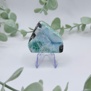 Polished Larimar Slab Amanda