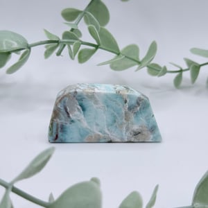 Polished Larimar Slab Amanda