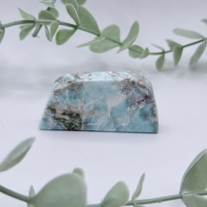 Polished Larimar Slab Amanda