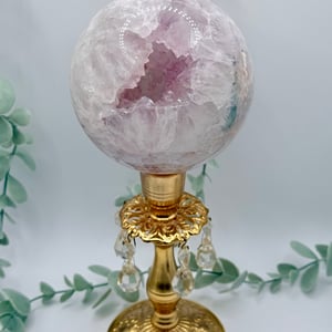 Flower Amethyst Sphere
