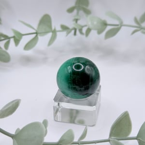 Small Malachite Sphere - Congo Amanda