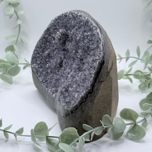 Black Amethyst Cut Base - Amanda