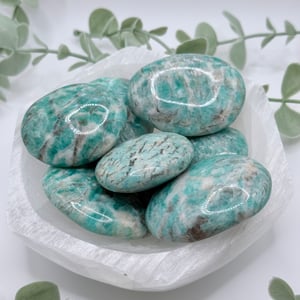 Amazonite Palmstones