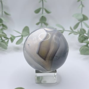 Orca Agate Sphere Amanda pic