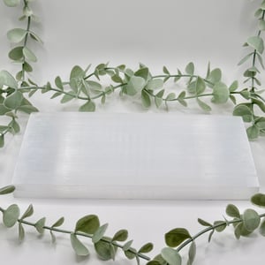 Selenite Plate - Rectangle