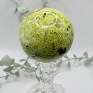 Green Opal Sphere