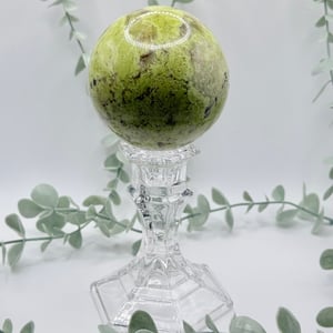 Green Opal Sphere