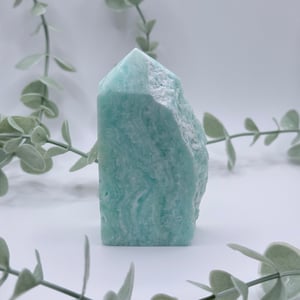 Blue Aragonite Tower