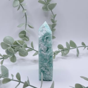 Blue Aragonite Tower