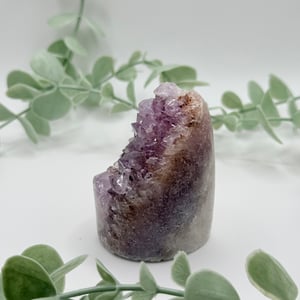 Pink Amethyst Cut Base