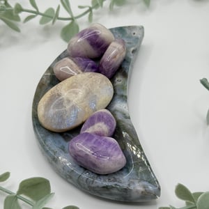 Moss Agate Moon