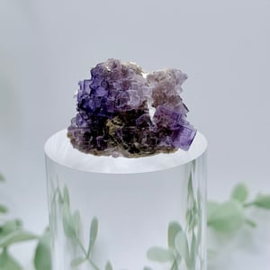 Small Purple Cubic Fluorite