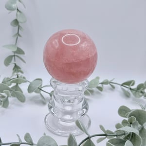 Star Rose Quartz Sphere