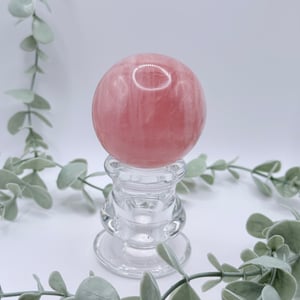 Star Rose Quartz Sphere