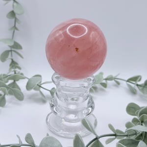 Star Rose Quartz Sphere