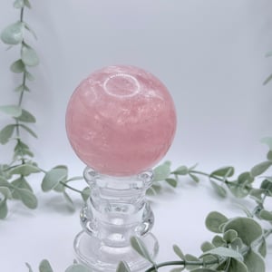 Star Rose Quartz Sphere