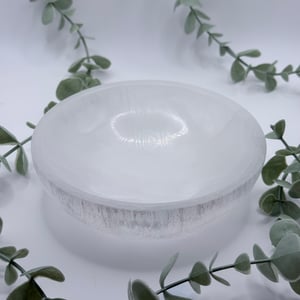 Polished Selenite Bowl