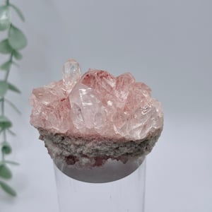 Pink Himalayan Quartz Cluster