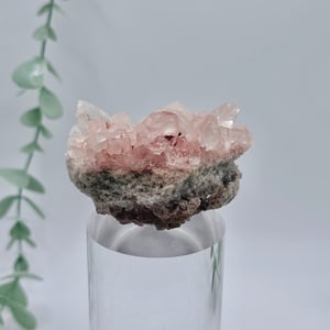 Pink Himalayan Quartz Cluster