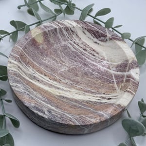 Banded Calcite Bowl - Round