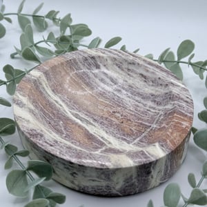 Banded Calcite Bowl - Oval