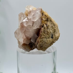 Pink Himalayan Quartz Cluster