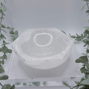 Hexagon Selenite Bowl