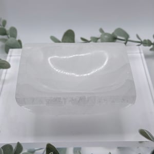 Rectangle Selenite Bowl