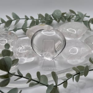 Clear Quartz Heart