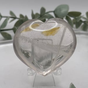 Clear Quartz Heart