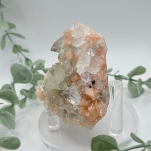 Diamond Apophyllite With Peach Stilbite