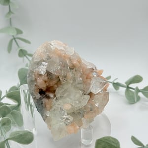 Diamond Apophyllite With Peach Stilbite