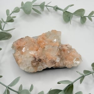 Diamond Apophyllite With Peach Stilbite