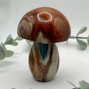 Polychrome Jasper Mushroom