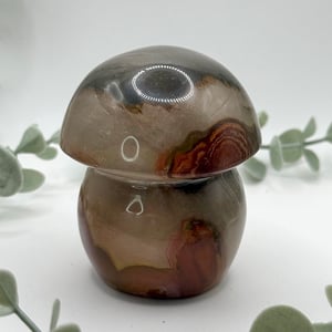 Polychrome Jasper Mushroom