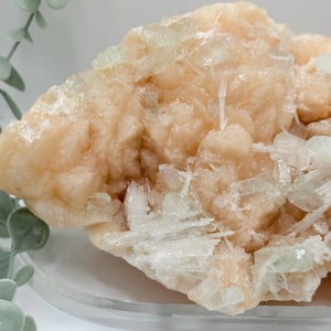 Large Stilbite, Apophyllite and Scolecite Specimen