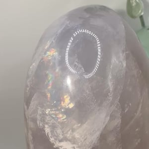 Blue rose quartz Freeform