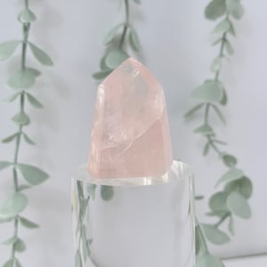 Brazilian Rose Quartz Tower