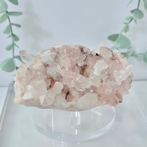 Pink Himalayan Quartz Cluster