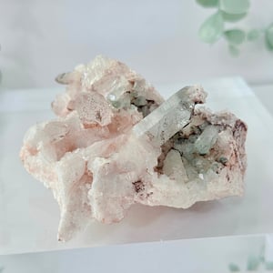 Pink Himalayan Quartz Cluster