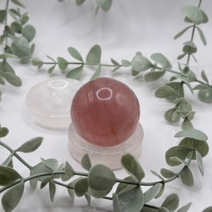 Clear Quartz Bowl/Sphere Holder