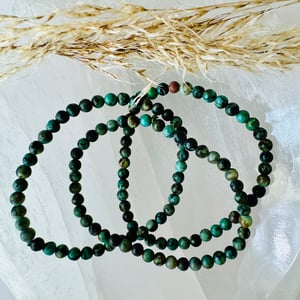 4mm African Turquoise Bracelet
