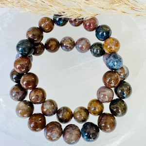 12-13 mm Pietersite "Tempest Stone" Bracelet