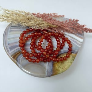 8mm Red Onyx Bracelet