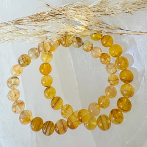 8mm Citrine Bracelet