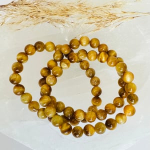 8mm Golden Tiger's Eye Bracelet