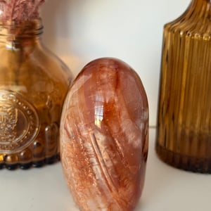 Carnelian Flower Agate Freeform