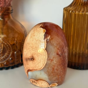 Carnelian Flower Agate Freeform