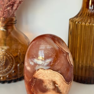 Carnelian Flower Agate Freeform