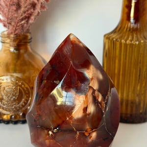 Carnelian Agate Flame